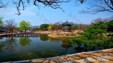 宫首尔湖Hyangwonjeong